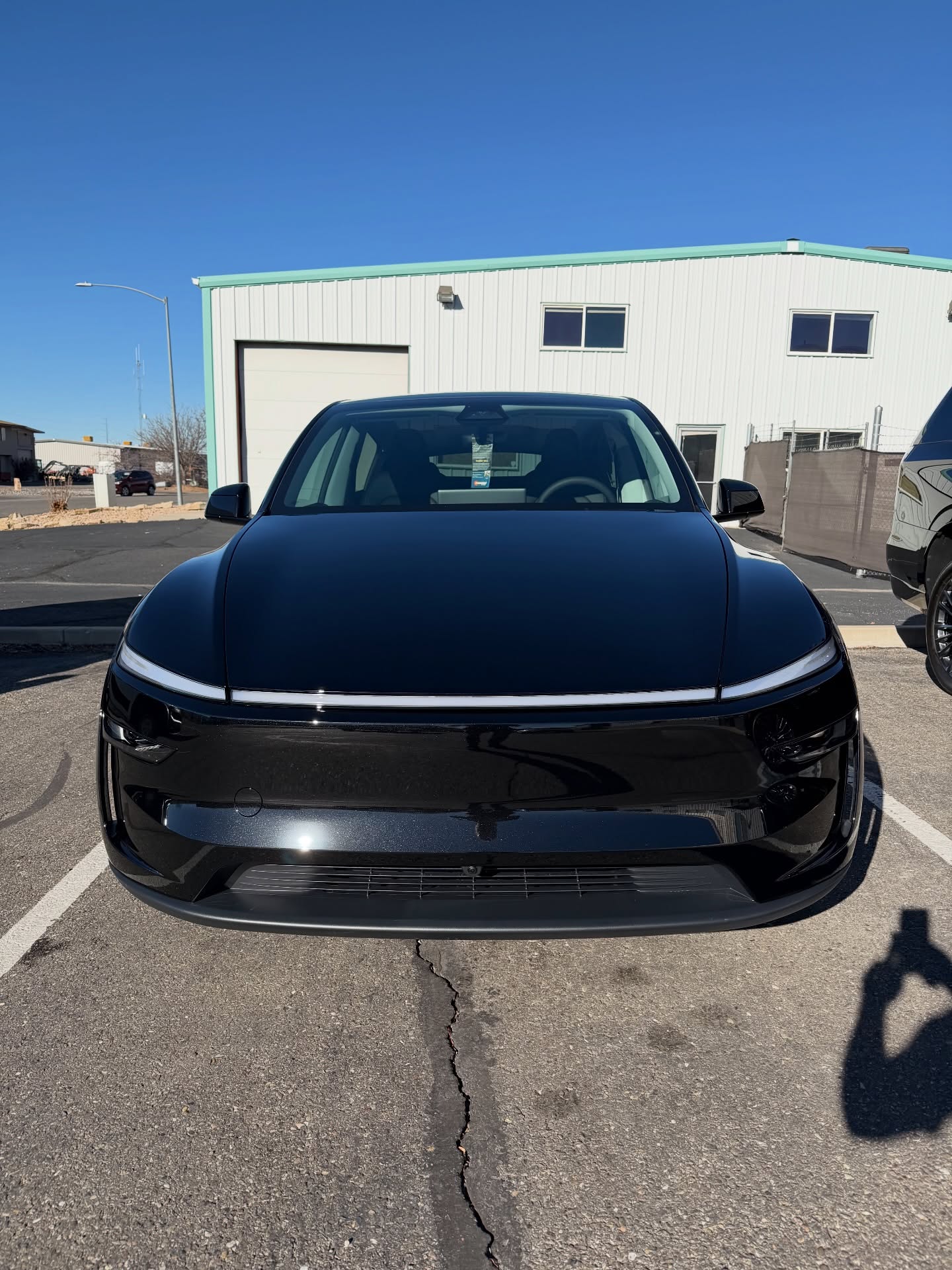 Tesla Model Y after PPF protection
